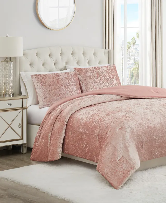 Juicy Couture Reversible Velvet Comforter Sets