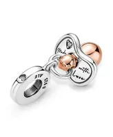 Pandora Cubic Zirconia Baby Pacifier Dangle Charm