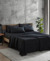 Kenneth Cole New York Solution Solid Microfiber -Pc. Sheet Set