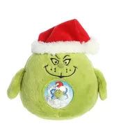 Aurora Small Shaker Grinch Dr. Seuss Whimsical Plush Toy Green 7.5"