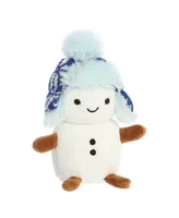 Aurora Mini Land of Lils Lil' Bluey Holiday Festive Plush Toy White 4"