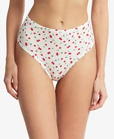 Hanky Panky Women's Play Stretch Printed Hi Rise Thong Underwear PR721924