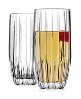 Godinger Pleat Highball Glasses, Set of 4