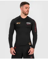 Venum Ufc Men's Authentic Adrenaline Fight Week Rashguard Long Sleeves