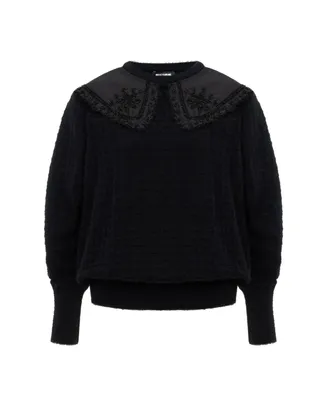 Nocturne Women's Embroidered Sweater