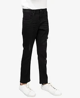 Big Boy's Ripped and Repaired Stretch Jeans - Child