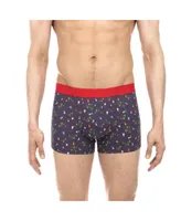 Men's Winter Skier Print Boxer Brief