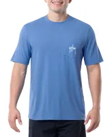 Guy Harvey Men's Southbound Sails Sportfishing Logo Graphic Pocket T-Shirt