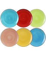 Elama Sebastian Piece Double Bowl Stoneware Dinnerware Set