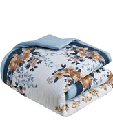 Madison Park Jules Cotton Floral 5-Pc. Comforter Set