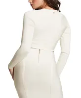 Guess Women's Lana Cropped Corset Top