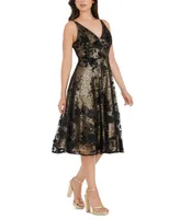 Dress the Population Elisa Women's Sequin and Lace Dress