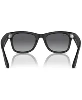 Ray-Ban Meta Wayfarer Unisex Polarized Gradient Ai Sunglasses, RW4006