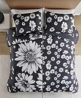 Intelligent Design Maude Floral Reversible Piece Comforter Set