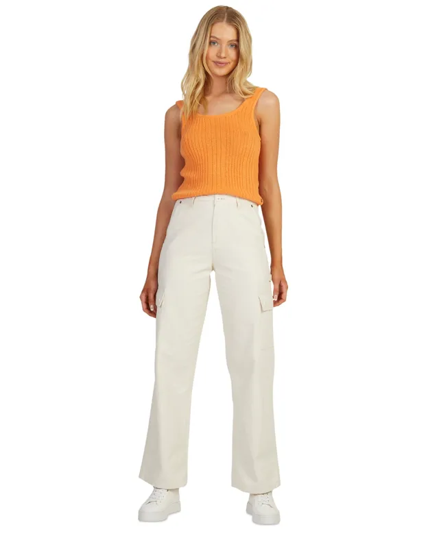 Forever 21 Soft Cargo Womens High Rise Jogger Pant Juniors, Color: Orange -  JCPenney