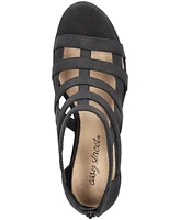 Easy Street Women's Marg Zip Gladiator Sandals