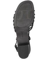 Easy Street Women's Sicilia Buckle Slingback Block Heel Sandals