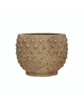 Sandstone Hobnail Planter