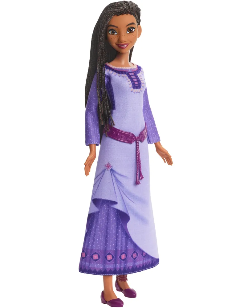 Disney's Wish Singing Asha of Rosas Fashion Doll Star Figure, Posable with Removable Outfit - Multi