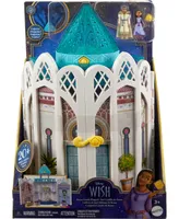 Disney's Wish Rosas Castle Playset, Dollhouse with 2 Posable Mini Dolls, Star Figure 20 Accessories - Multi