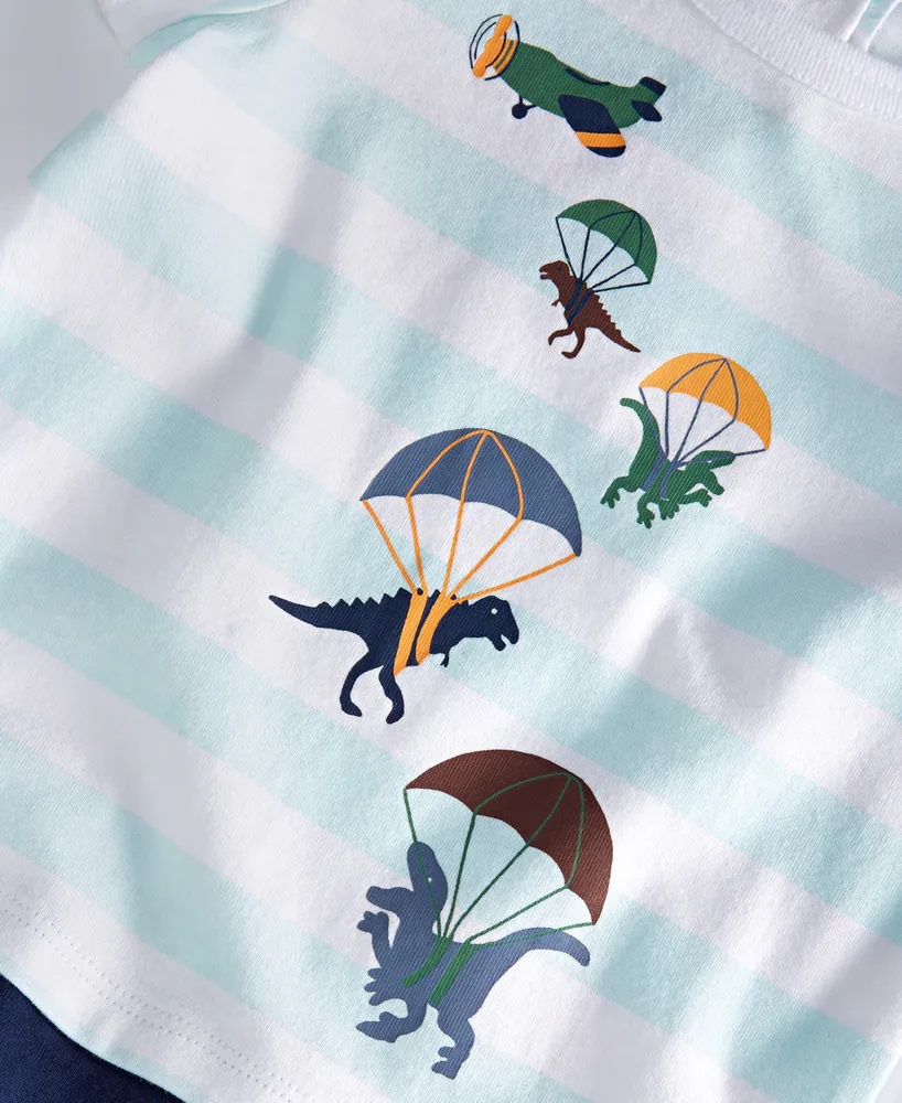 First Impressions Baby Boys Flying Dinosaur Sunsuit, Created for Macy's