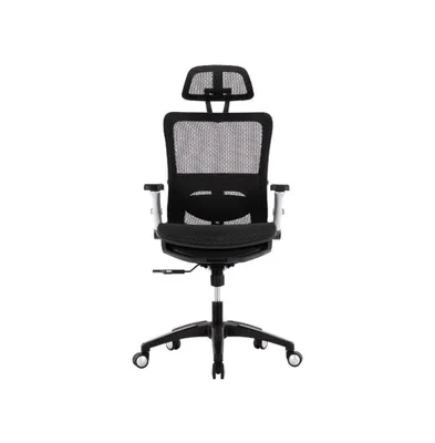 Executive Mesh Back Office Chair with Footrest