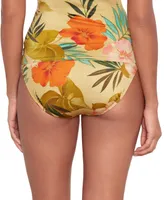 Lauren Ralph Women's Printed Hipster Bikini Bottoms