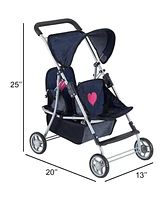 The New York Doll Collection My First Twin Stroller