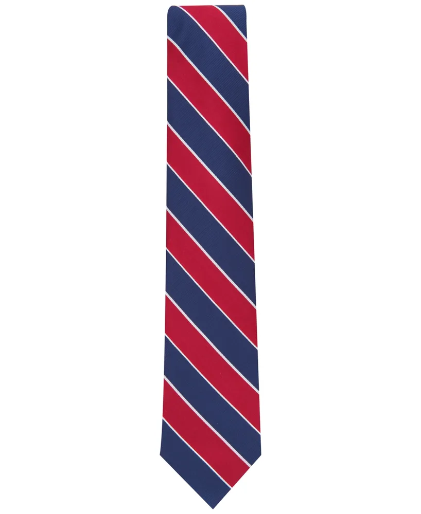 Club Room Men's Shore Stripe Tie, Created for Macy's