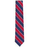 Club Room Men's Shore Stripe Tie, Created for Macy's