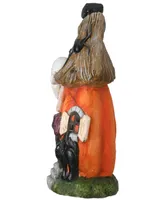 National Tree Company 18" Pumpkin Haunted House with Led Light