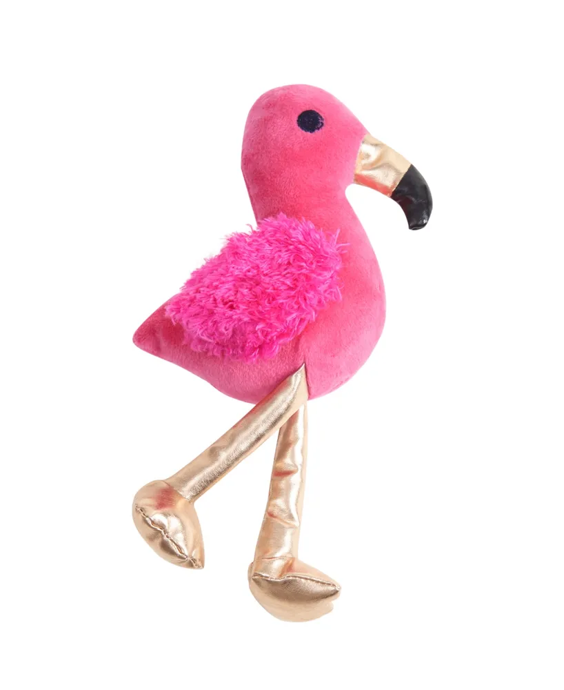 Juicy Couture Plush Fun Flamingo Squeaky Pet Toy