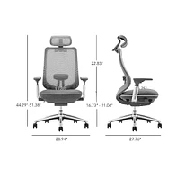 Atlas Ergonomic Mesh Back Office Chair with Slide Seat