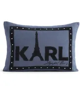 Karl Lagerfeld Paris Karl Tower Decorative Pillow, 20" x 14"