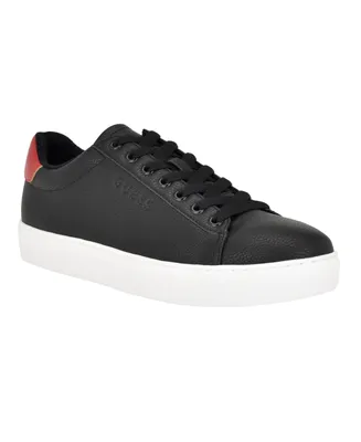 Guess Men's Bivly Low Top Lace Up Casual Sneakers