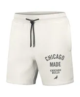 Men's Nba x Staple Cream Chicago Bulls Heavyweight Fleece Shorts