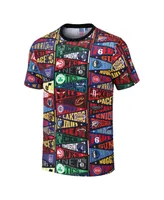 Men's Nba x Staple Black All Teams Pennant T-shirt