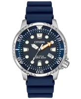 Citizen Men's Eco-Drive Promaster Diver Blue Strap Watch 42mm BN0151