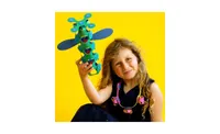 Clixo Crew Blue + Green Magnetic Building Toy