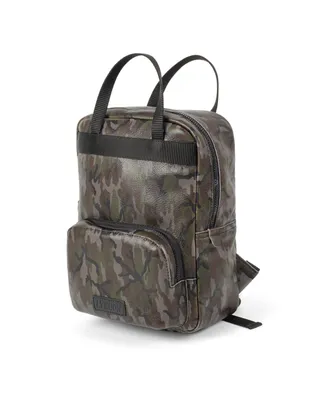 Camo Leather Mini Backpack Mj By Lyndon