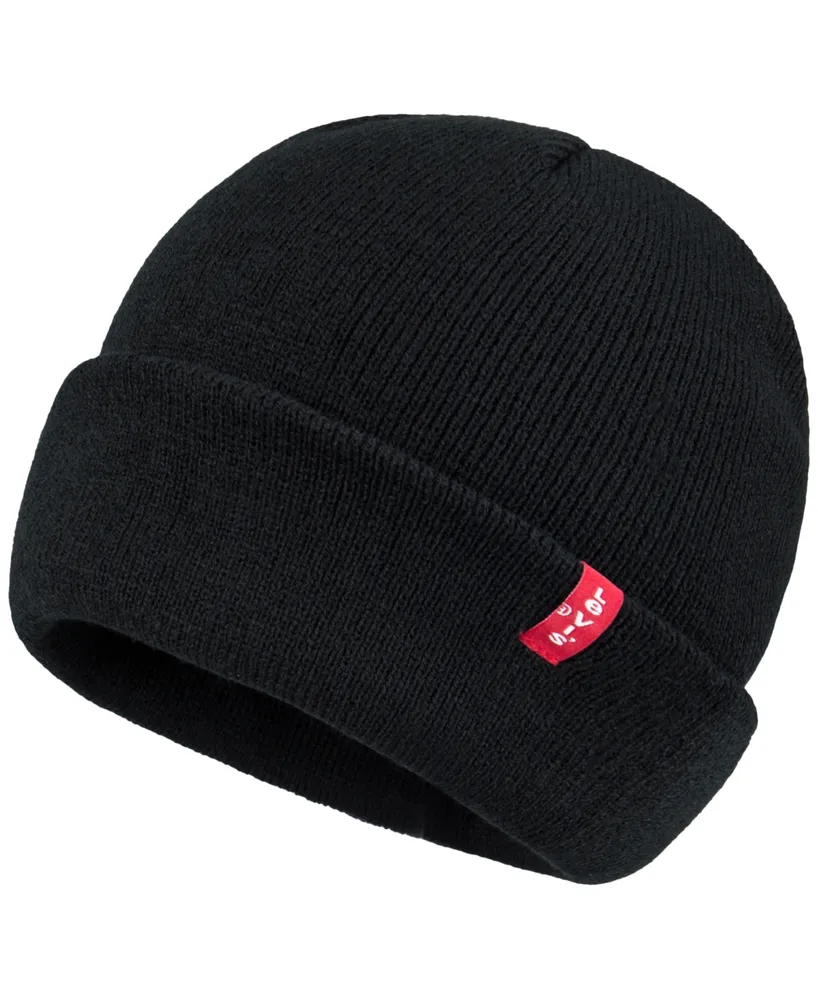 Levi's Men's Stocking Stuffer Gift Ready Red Tab Beanie