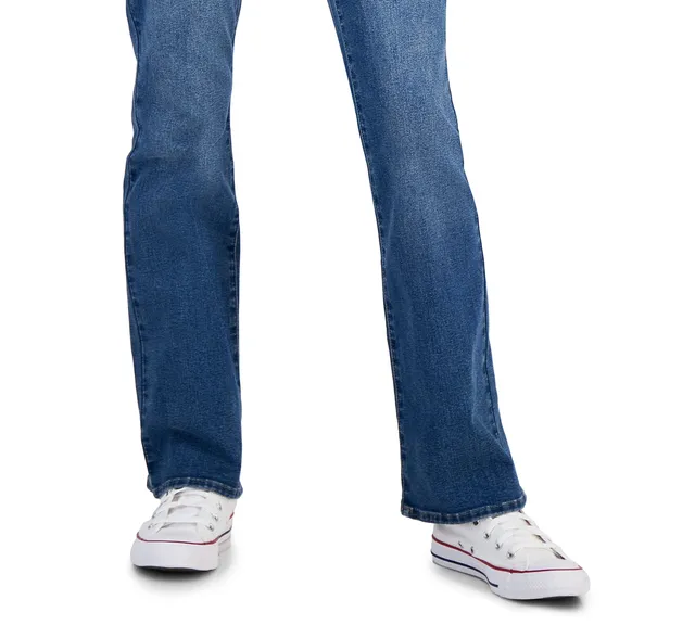 Mid Rise Dark Wash Supersoft Bootcut Jeans