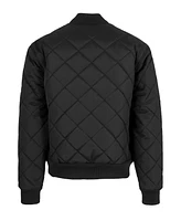 Spire By Galaxy Men's Quilted Bomber Jacket