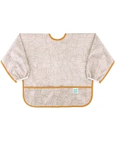 Bumkins Baby Boys and Girls Water-Resistant Sleeved Bib