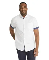 Johnny Bigg Men's Big & Tall Palmer Print Stretch Shirt