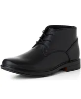 Alpine Swiss Men's Ankle Boots Dressy Casual Leather Lined Dress Shoes Lace up