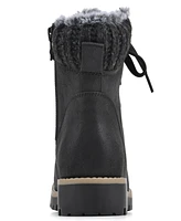 Cliffs by White Mountain Women's Prized Lace-Up Hiker Booties