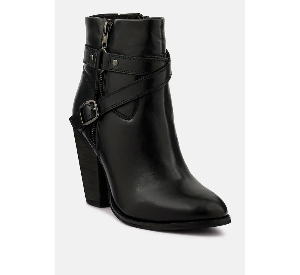 macys womens leather boots