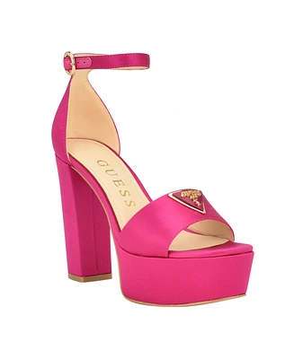 Guess Women's Seton Two-Piece Platform Dress Sandals