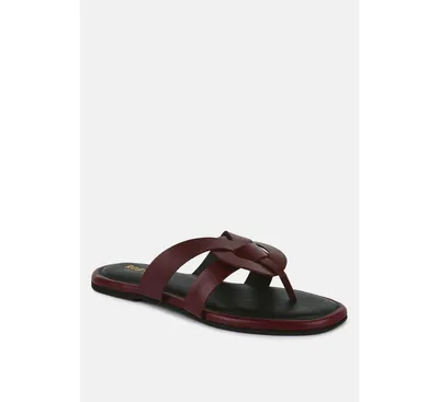 Angeles Womens Flat Slip On